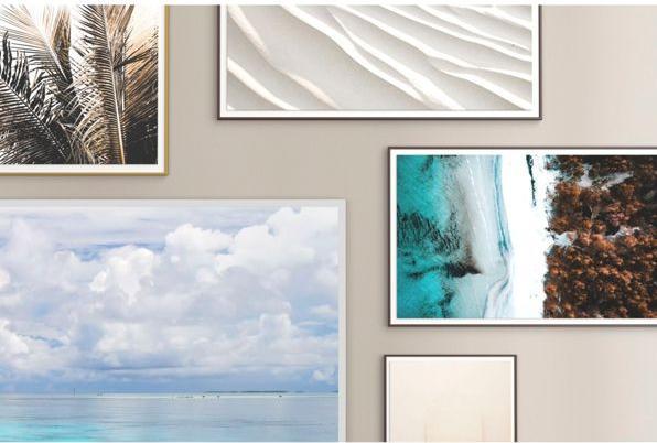 Actual product image Samsung The Frame GQ65LS03BGU (65", LS03BG, QLED, 4K, 2023)