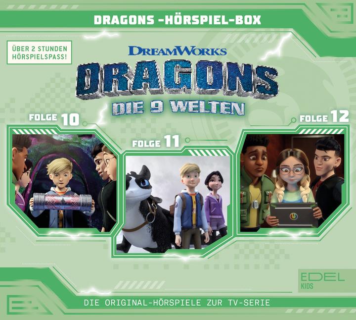 Produktbild Dragons - Die 9 Welten Hörspiel-Box, Folge 10-12