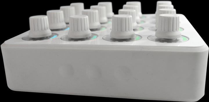Image du produit DJTechTools Midi Fighter Twister Blanc (Contrôleur)