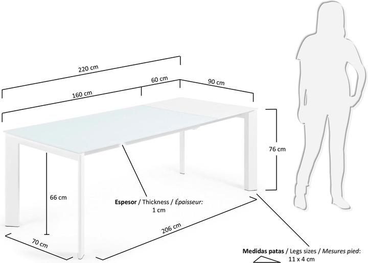 Produktbild Kave Home Axis (90 x 160 cm)