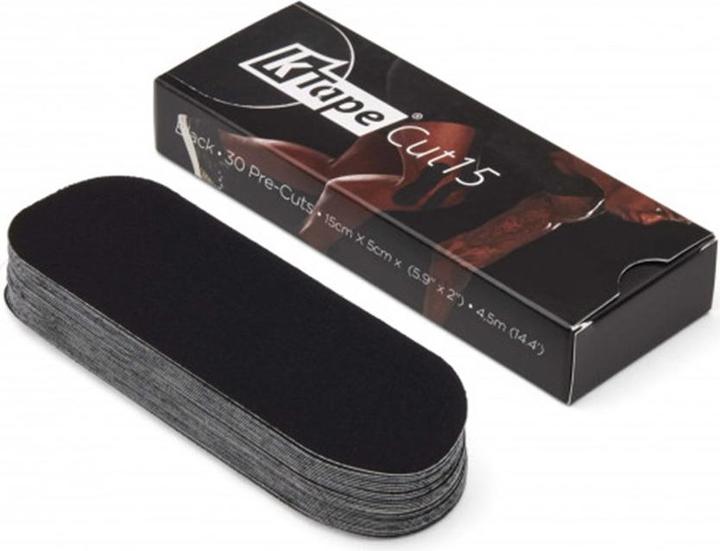 Actual product image K-Tape Cut15 black (0.15 m)