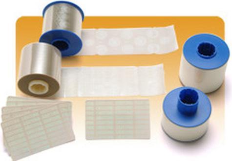 Zebra Trasparente con copertura per Smart Card Film di laminazione 600 pezzo(i) (600 Pezzo/i, 25 µm)