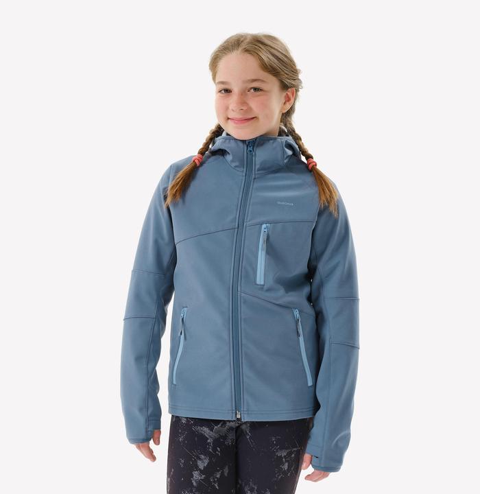 Immagine prodotto Quechua Giacca Softshell da escursionismo per bambini MH900 TW - 7-15 ANNI (6, 7, 8)
