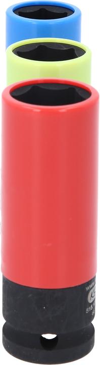 Produktbild KS Tools Stecknuss Satz (21 mm, 18 mm, 20 mm, 19 mm, 17 mm)