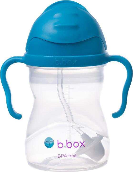 Immagine prodotto B.Box Bottiglia innovativa con cannuccia Cobalto Nuovo 240 ml 6 mesi+ (240 ml)