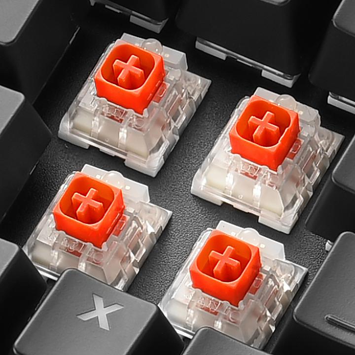 Produktbild Sharkoon SKILLER SGK60 Tastatur USB QWERTY US Englisch (US, Kabelgebunden)