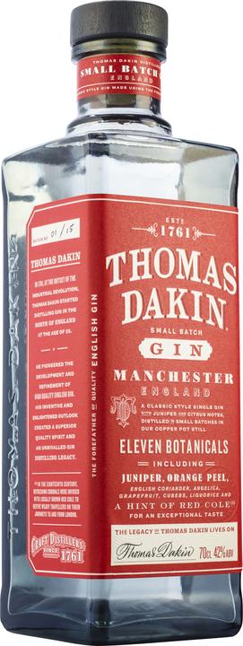 Image du produit Thomas Dakin Small Batch Manchester Gin (1 x 70 cl)