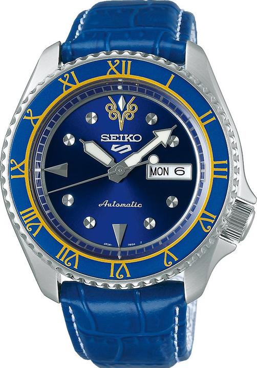 Seiko 5 Sport Street Fighter V CHUN-LI Edizione Limitata (Orologio da polso analogico, 43 mm)