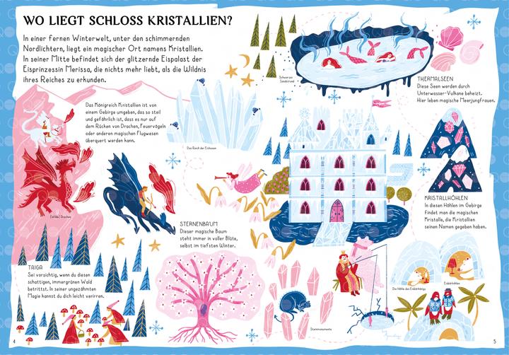 Actual product image The XXL set - The castle of the ice princess (30 pieces)