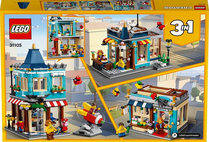 Actual product image LEGO Toy store in the town house (31105, LEGO Creator Expert)