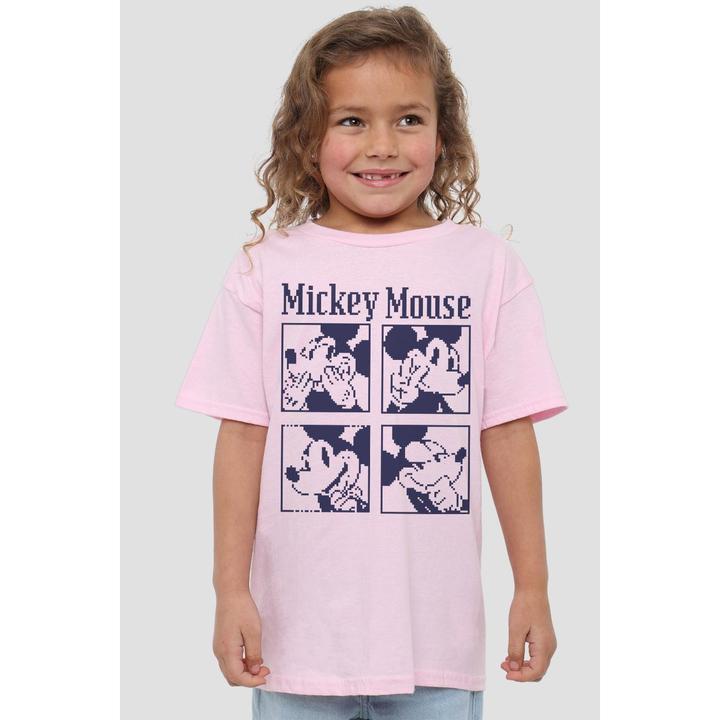 Actual product image Disney Childrens/Kids Mickey Mouse Pixelated T-Shirt (104)