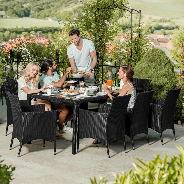 Produktbild tectake Rattan Sitzgruppe Valencia