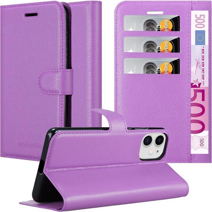 Actual product image Cadorabo Book with stand function cover (Apple iPhone 12 mini)