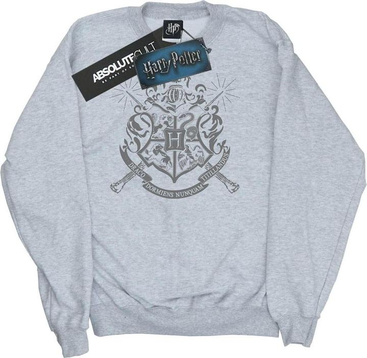 Produktbild Hogwarts Badge Wands Sweatshirt (L)
