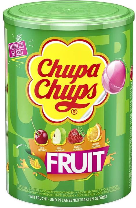 Produktbild Chupa Chups Frucht-Lutscher 100 Stück (100 Stk., 300 g)