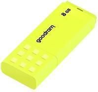 Produktbild Goodram UME2 - 8 GB - USB Typ-A - 2.0 - 20 MB/s - Kappe - Gelb (8 GB, USB-A)