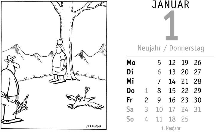 Produktbild 365 gute Perscheid-Tage 2026: Tageskalender (Deutsch)