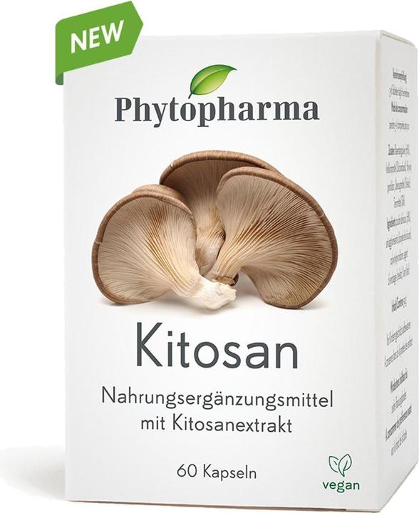 Immagine prodotto Phytopharma Tappi Kitosan (60 Pezzo/i, Pillole, 55 g)