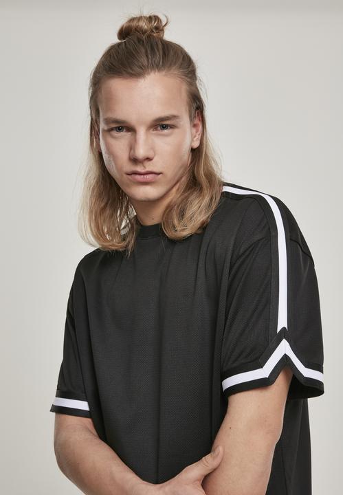 Produktbild Urban Classics Oversized Stripes Mesh Tee (XL)