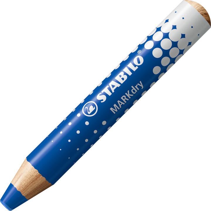 Image du produit STABILO Marqueur MARKdry (Rouge, Vert, Bleu, Noir, 5 mm, 4 x)