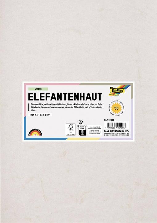 Produktbild Folia Elefantenhautpapier (110 g/m², 1 x)