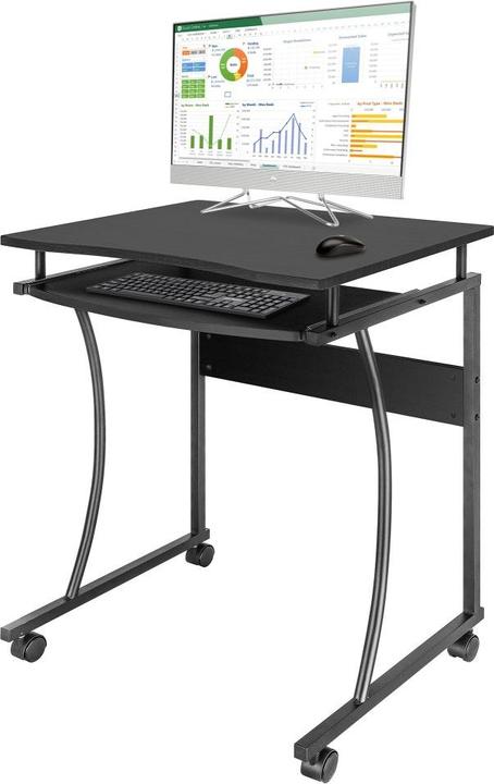 Productafbeelding Techly Compact bureau met uitschuifbaar toetsenbord