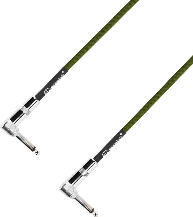 Produktbild Adam Hall 4 STAR IRR 0060 SET - Pedalboard Patchkabel | 5er Set ® Winkelklinke TS | 0,6 m (0.60 m)