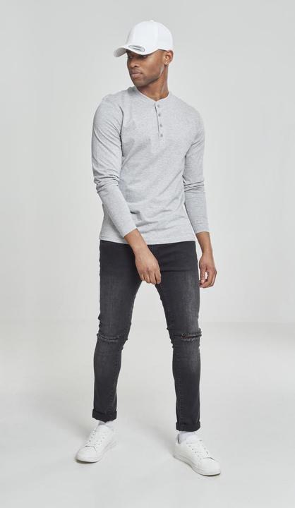 Produktbild Urban Classics Basic Henley L/S Tee (XS)