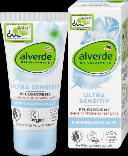 dm alverde Ultra Sensitiv (50 ml, Tagescreme)