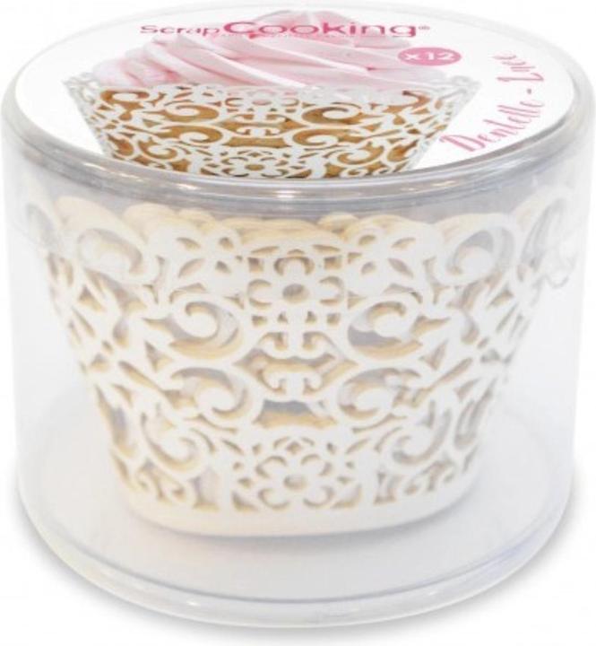 Immagine prodotto ScrapCooking 12 involucri per cupcake "Arabesque (17.50 cm)
