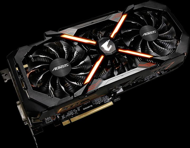 Actual product image Gigabyte GeForce GTX 1080 Ti Aorus Xtreme Edition (11 GB)