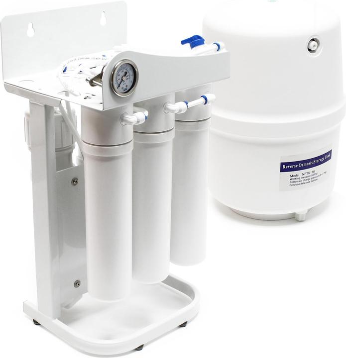 Produktbild Naturewater 5 Stufen Umkehrosmose RO 180 L/Tag Druckanzeige Wassertank Manometer (5 x)