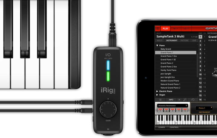 Actual product image IK Multimedia iRig PRO I/O (USB)
