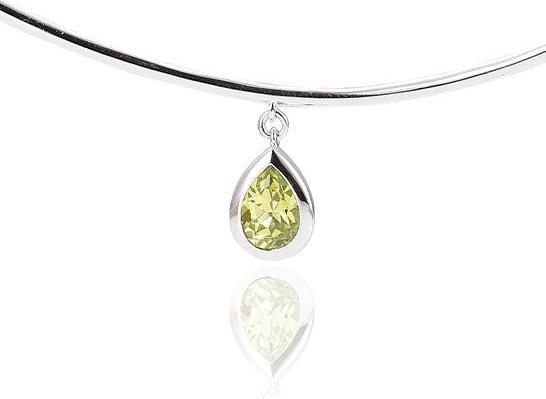 Actual product image Breuning Necklace - E.Peridot (585, - Gold)