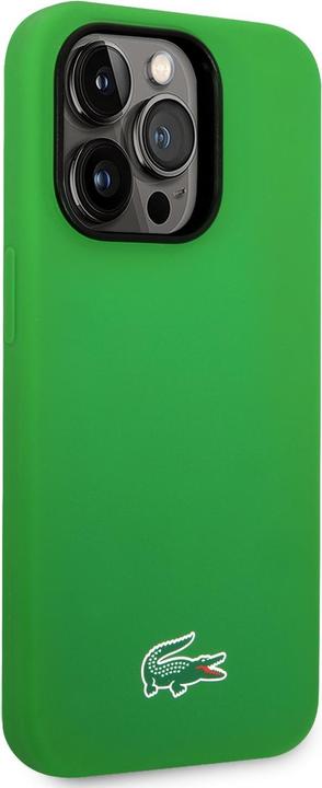 Image du produit Lacoste LCHMP14LSLON iPhone 14 Pro 6.1" zielony/green étui rigide Silicone MagSafe (Apple iPhone 14 Pro)