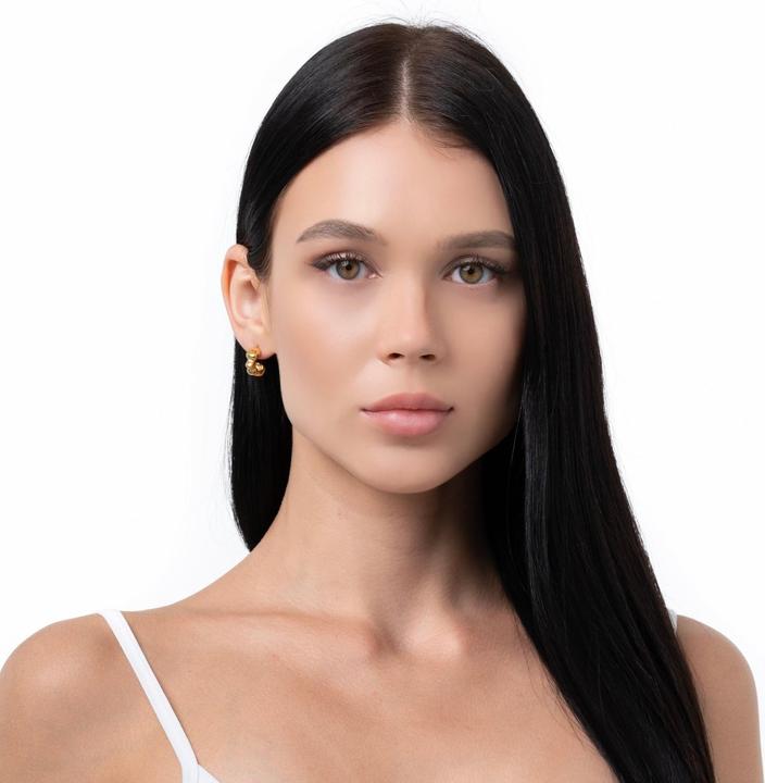 Produktbild Sensora Jewelry Soft Cloud Hoops Ohrringe (Edelstahl)