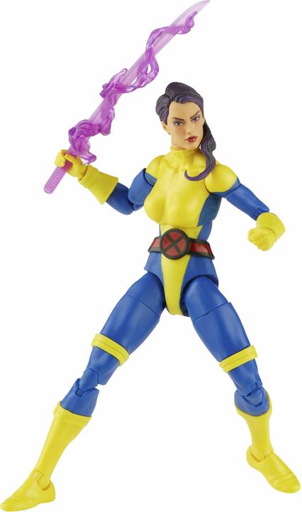 Actual product image Hasbro X-Men 60th Anniversary Marvel Legends pack 3 figurines Gambit, Marvel's Banshee, Psylocke 15 cm