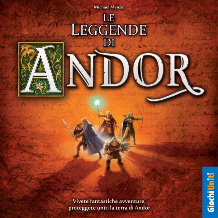 Actual product image Giochi uniti Le Leggende di Andor - Table Game (Version in Italian) (Imported from Italy) (Italian)