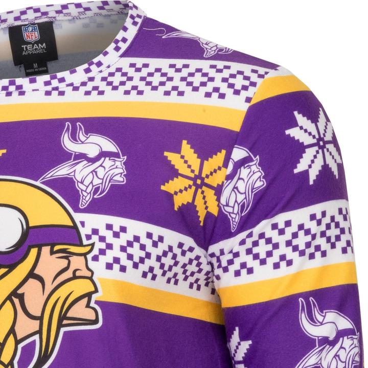 Actual product image Foco NFL Winter XMAS pyjamas Minnesota Vikings - L (L)