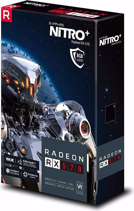 Immagine prodotto Sapphire Radeon RX570 Nitro+ (8 GB)