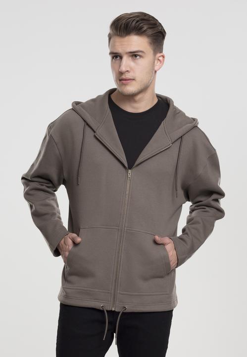 Immagine prodotto Urban Classics Felpa lunga con cappuccio e zip (S)