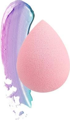 Actual product image Ilu T4B Drop Shaped Makeup Sponge For Foundation, Concealer And Powder (Pink)