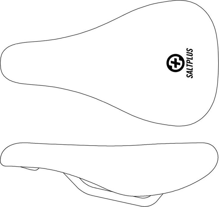 Actual product image Salt Saddle 8mm CrMo rails