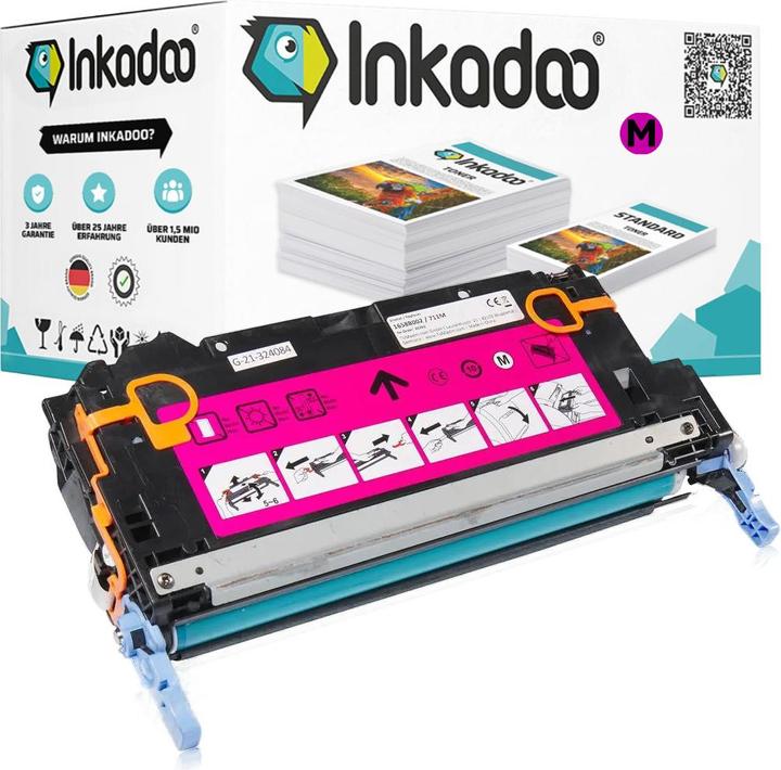 Immagine prodotto Inkadoo Toner compatibile con il toner Canon 1658B006 / C-EXV26, magenta magenta (M)