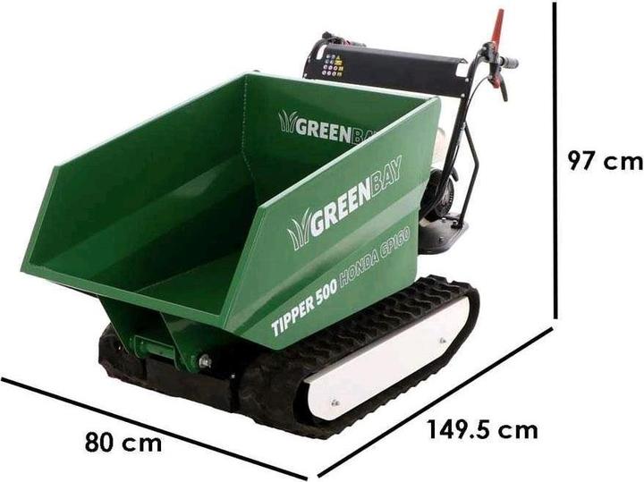 Produktbild GreenBay TIPPER 500 RaupendumperHondamotor GP160
