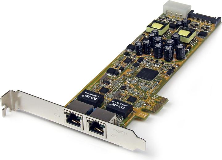 Productafbeelding StarTech Dual Port Gigabit Netwerkkaart (PCI-E x1)