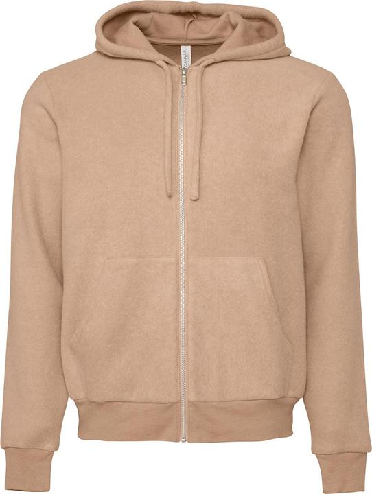 Produktbild Bella Canvas Hoodie mit durchgehendem Reissverschluss (L)