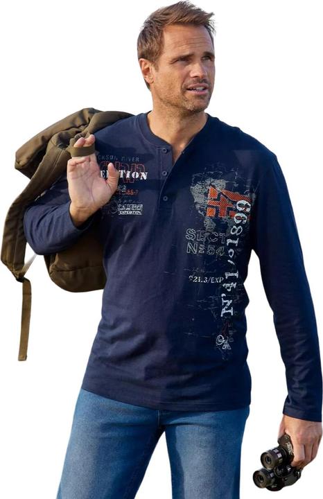 Produktbild Atlas For Men 2erPack Henleyshirts Expedition (4XL)