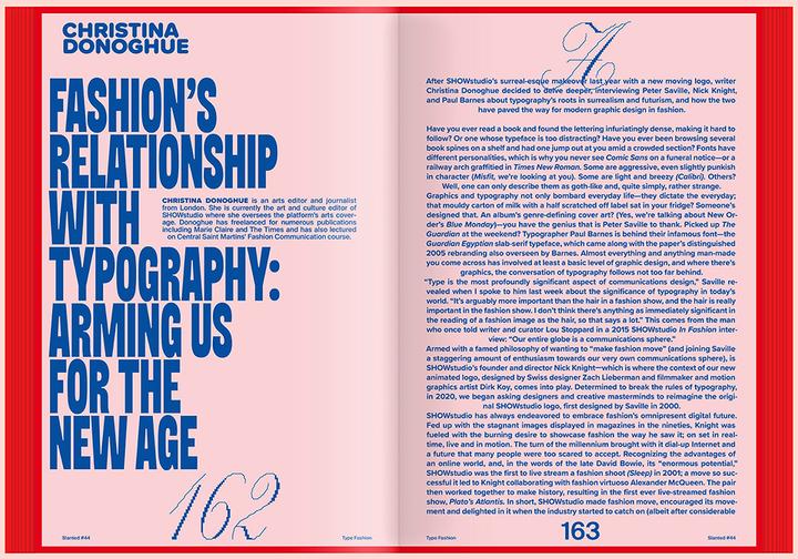Immagine prodotto Slanted Magazine #44 - TYPE FASHION (Inglese, Editori inclinati, Ronald Stoops, Lars Harmsen, Julia Kahl, 2024)