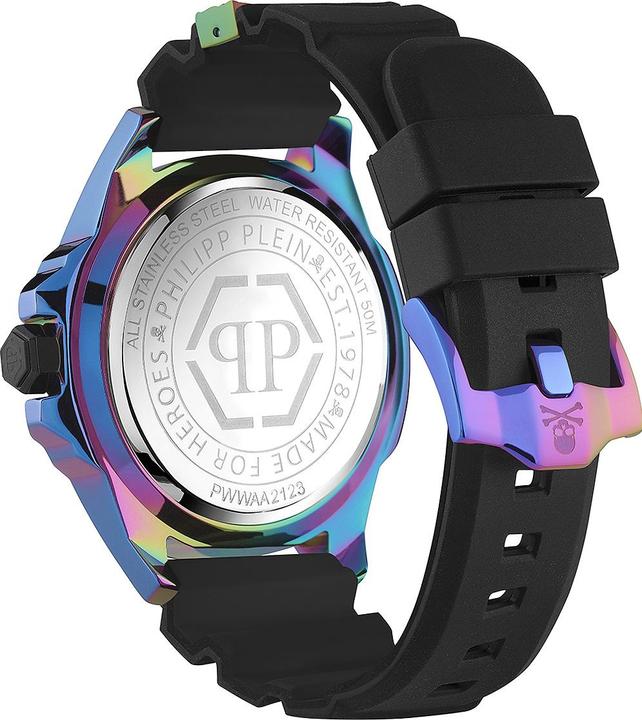 Actual product image Philipp Plein PWAAA2123 The Skull 44mm Men's Watch 44mm 5ATM (Analogue wristwatch, 44 mm)